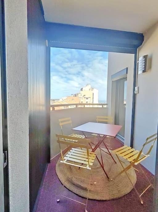 T2 Vue Mer Acces Direct Plage Le Barcares Exterior photo